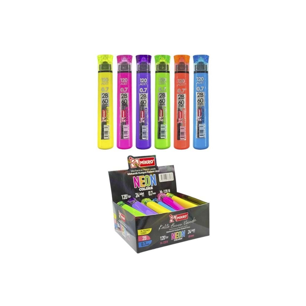 Mikro Min 60 MM Neon 120 Li 0.7 MM M-120N (1 Adet)