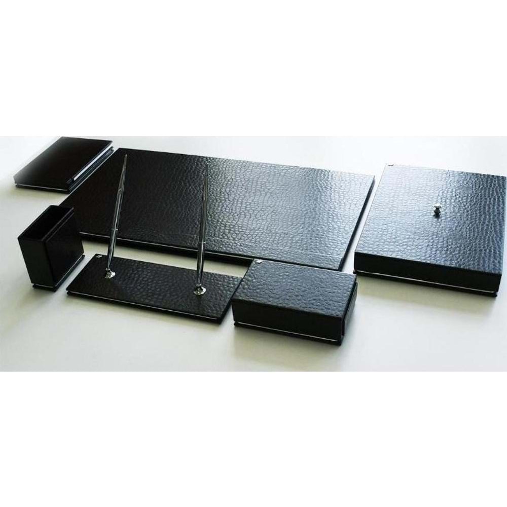 Tabac Sümen Takımı Whıte Gold Lüks Suni Deri Krako Siyah 4580-118