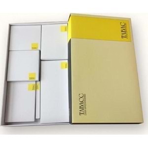 Tabac Sümen Takımı Whıte Gold Lüks Suni Deri Krako Siyah 4580-118