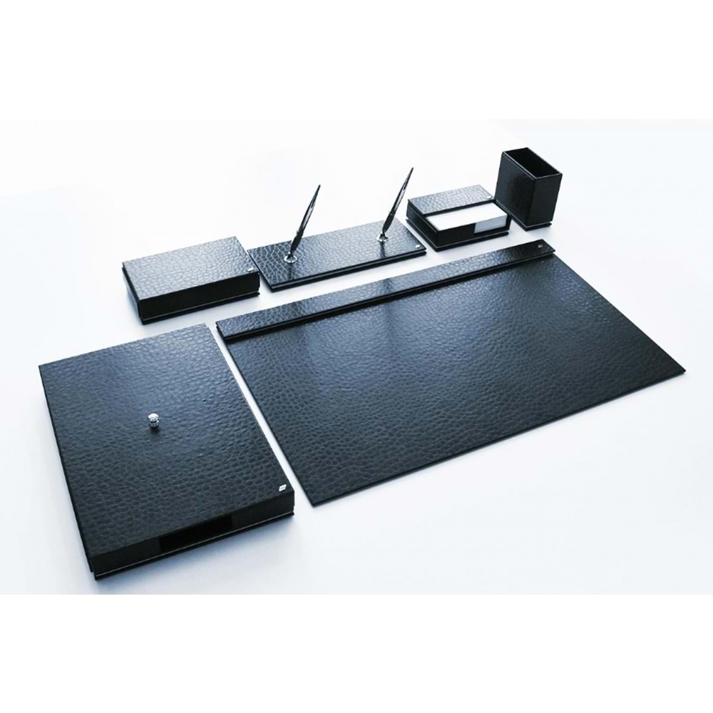 Tabac Sümen Takımı Dıplomate Lüks Suni Deri Krako Siyah 4620-118