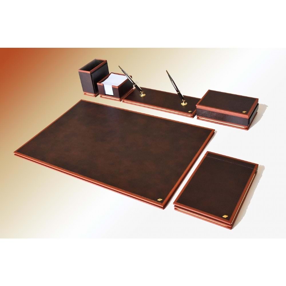 Tabac Sümen Takımı Old Classıc Deri Çeşter Kahve 440-44