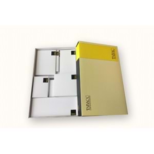 Tabac Sümen Takımı Deri Ve Hasır Mat Siyah 740-11