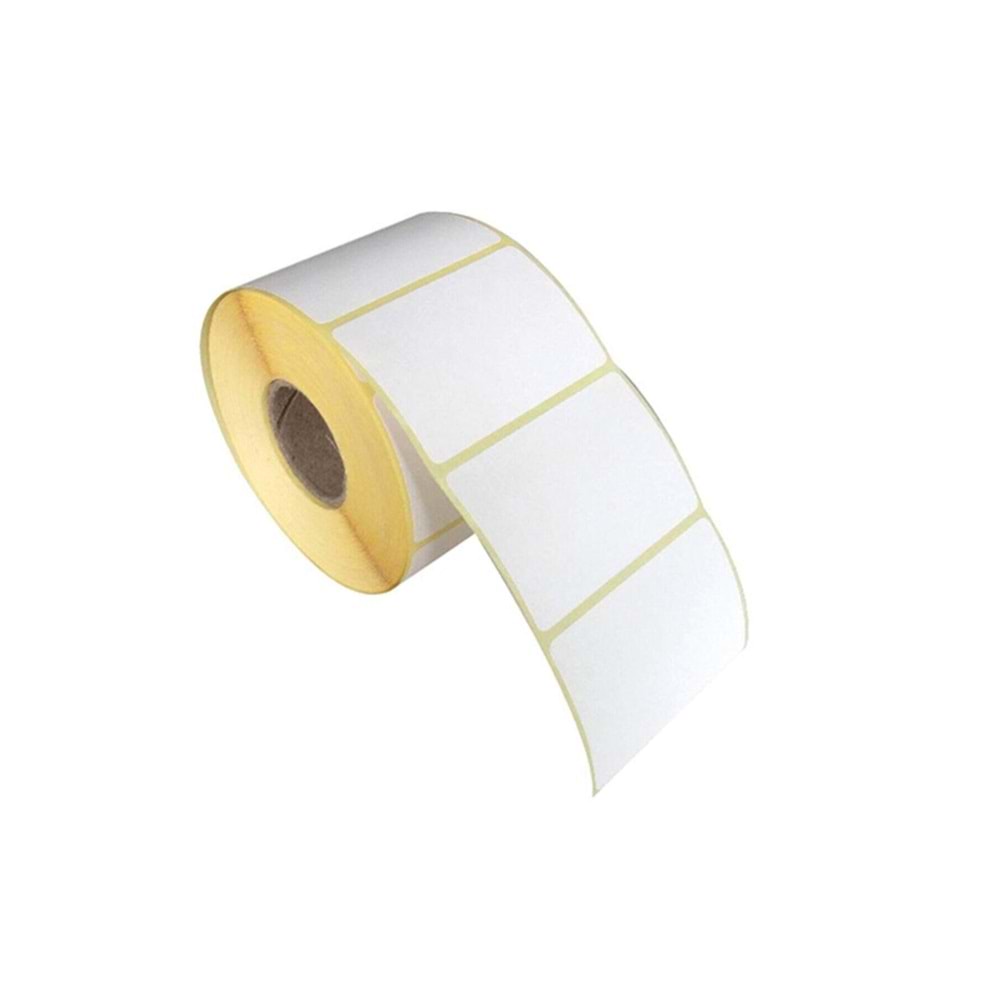 Tanex Barkod Etiketi Termal Eco 60x30 mm 40 mm Çap 1000 li (1 Adet)