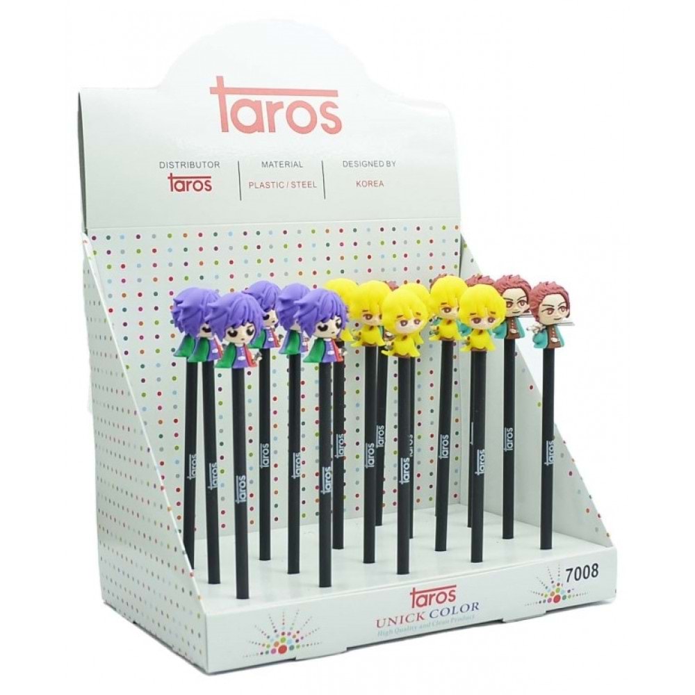 Taros Kurşun Kalem Anime Tepeli 7008 (1 Adet)