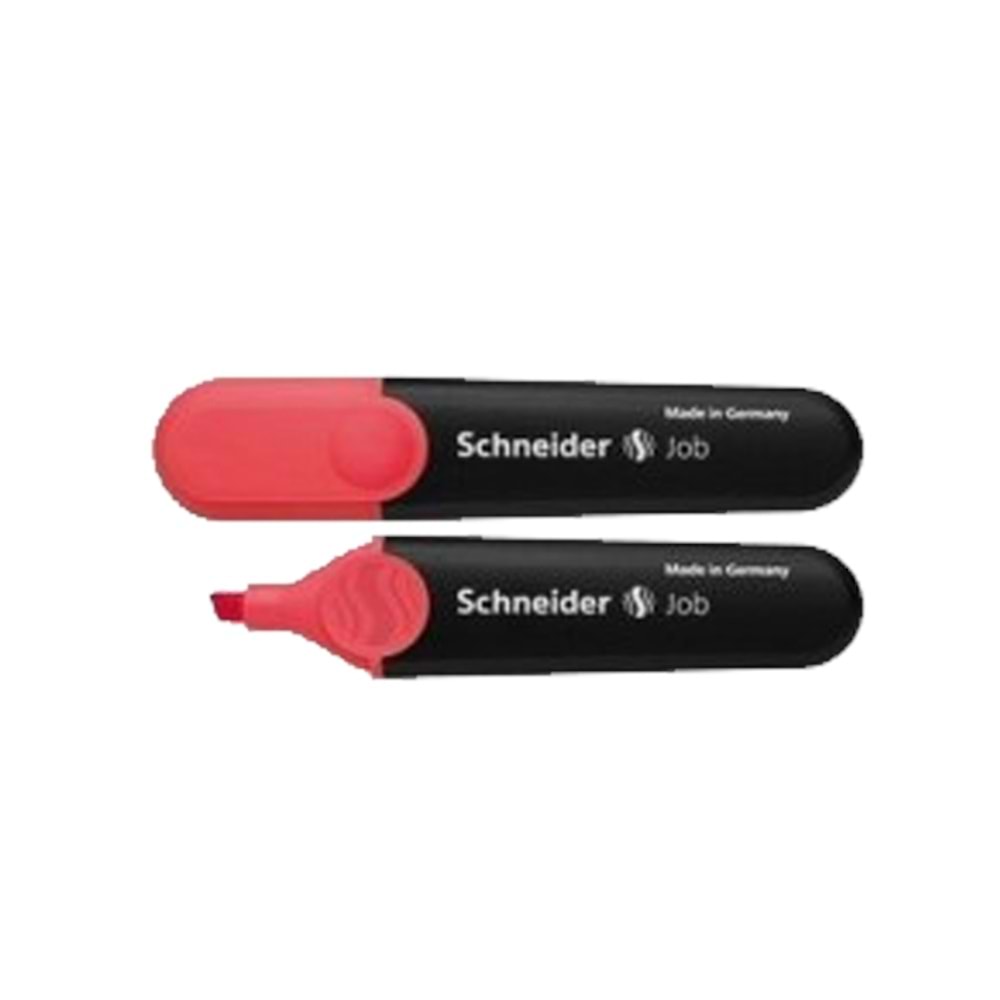 Schneider Fosforlu Kalem Job Kırmızı 150 (1 Adet)