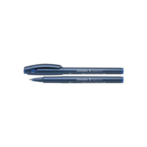 Schneider Roller Kalem Topball Bilye Uç 0.6 MM Mavi 857 (1 Adet)