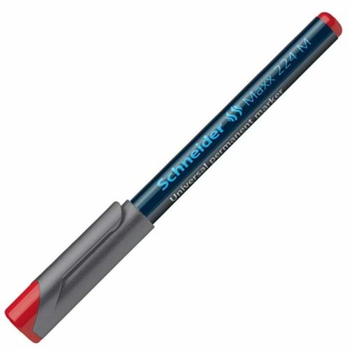 Schneider Asetat Kalemi Permanent M Seri 1 mm Kırmızı 224 (1 Adet)