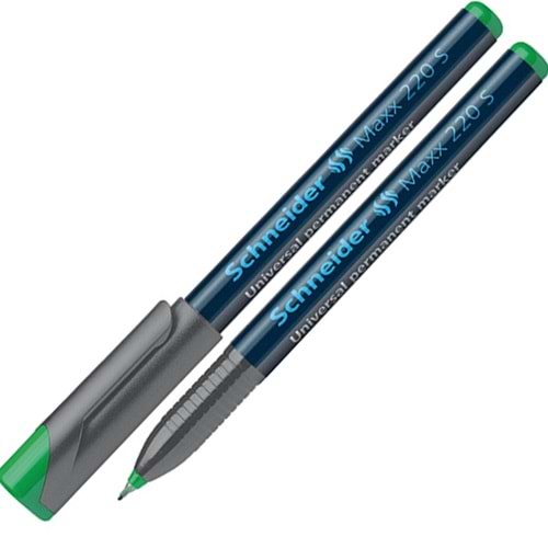 Schneider Asetat Kalemi Permanent 220 S Seri 0.4 MM Yeşil 112404 (1 Adet)