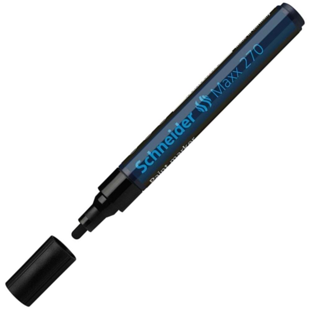Schneider Markör Boya Maxx 1-3 MM Siyah 270 (1 Adet)