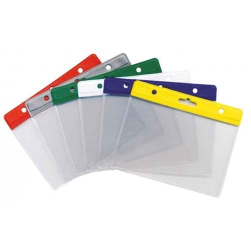 Sarff Kart Poşeti Yatay 7.5x9.5 CM Şeffaf 15207003 (1 Adet)