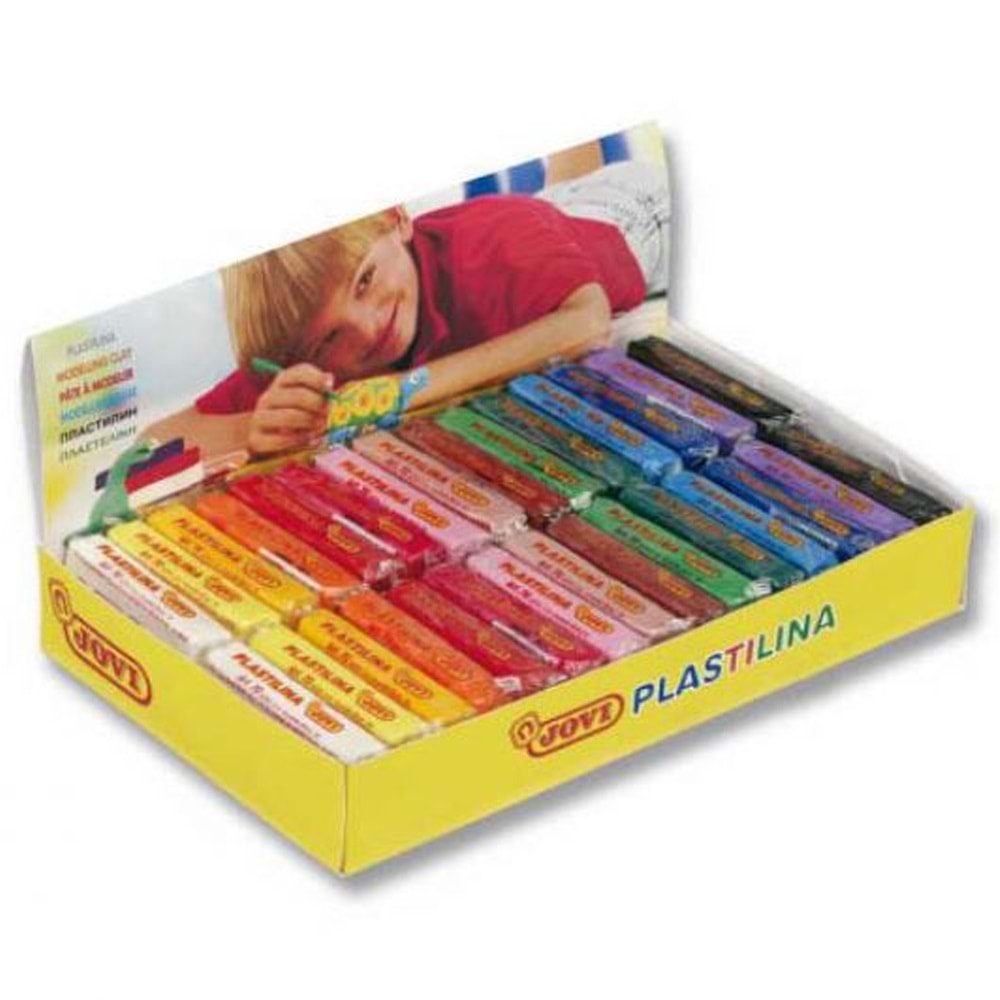 Jovi Oyun Hamuru Plaka 50 gr 15 Renk 70/30 (1 Adet)