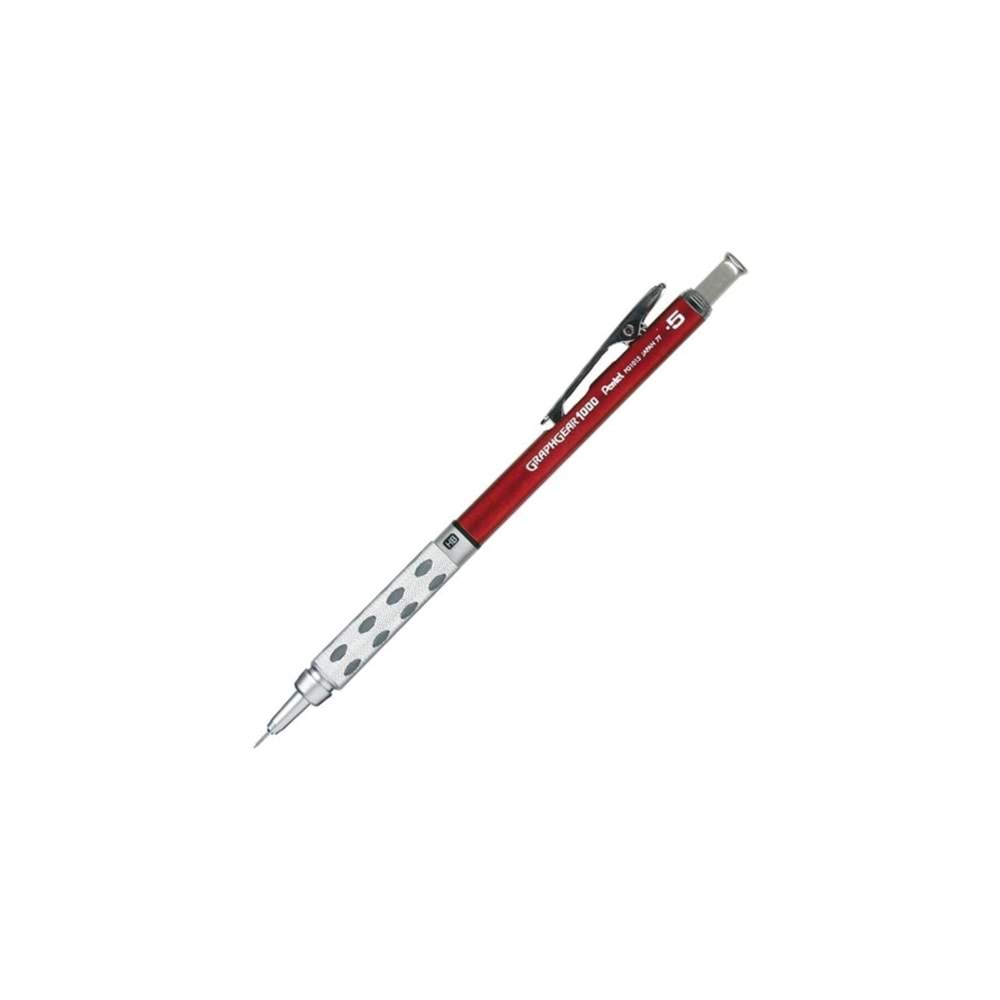 Pentel Çizim Kalemi Metal Gövde Gizli Uç Teknik Çizim Ve Yazı İçin Versatil 0.5 MM PG1015C-BX