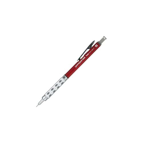 Pentel Çizim Kalemi Metal Gövde Gizli Uç Teknik Çizim Ve Yazı İçin Versatil 0.5 MM PG1015C-BX