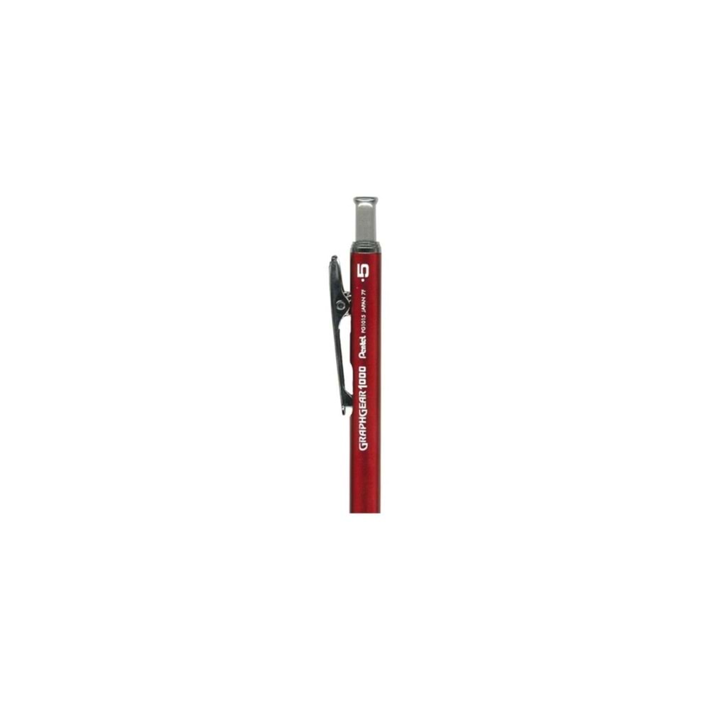 Pentel Çizim Kalemi Metal Gövde Gizli Uç Teknik Çizim Ve Yazı İçin Versatil 0.5 MM PG1015C-BX