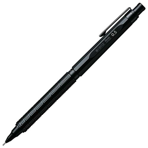 Pentel Çizim Kalemi Mat Karbon Siyah Gövde 0.5 MM PP3005-A