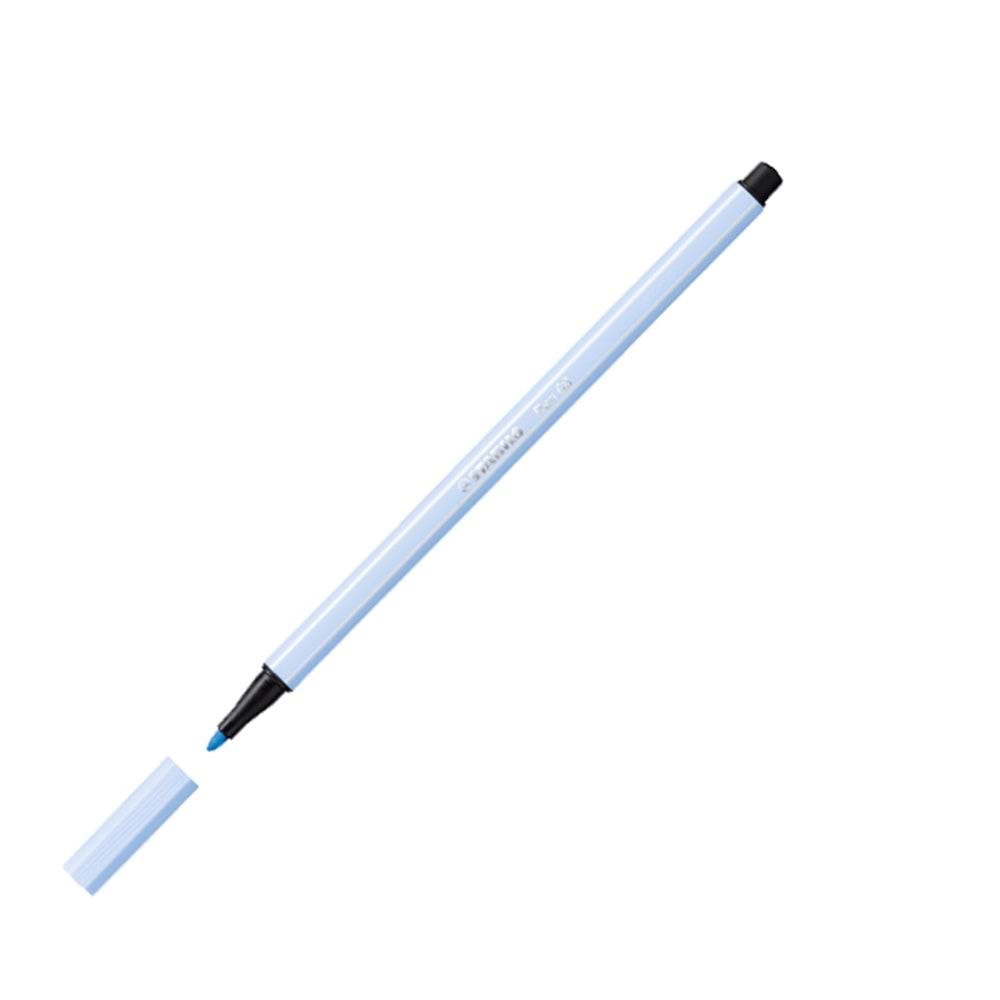 Stabilo Keçe Uçlu Boya Kalemi 1 MM Buz Mavisi 68/11 (1 Adet)