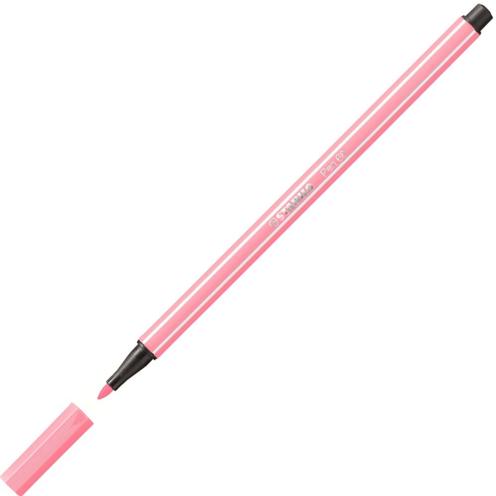 Stabilo Keçe Uçlu Boya Kalemi 1 MM Koyu Pembe 68/29 (1 Adet)