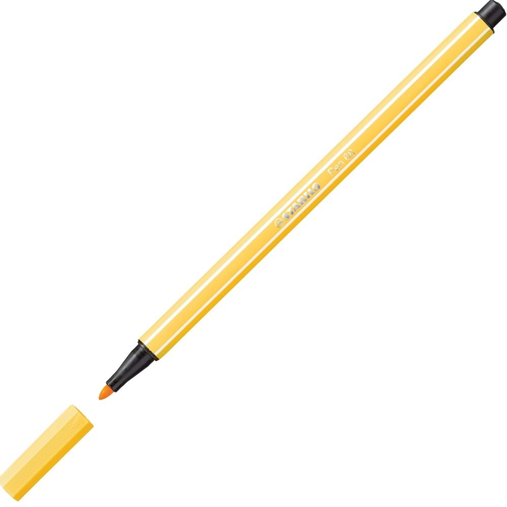 Stabilo Keçe Uçlu Boya Kalemi 1 MM Sarı 68/44 (1 Adet)