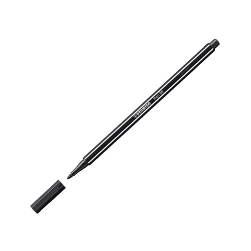 Stabilo Keçe Uçlu Boya Kalemi 1 MM Siyah 68/46 (1 Adet)