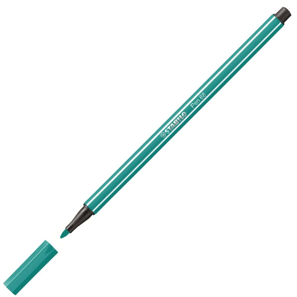 Stabilo Keçe Uçlu Boya Kalemi 1 MM Turkuaz Mavisi 68/51 (1 Adet)