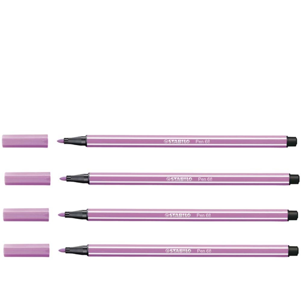 Stabilo Keçe Uçlu Boya Kalemi 1 mm Açık Lila 68/59 (1 Adet)
