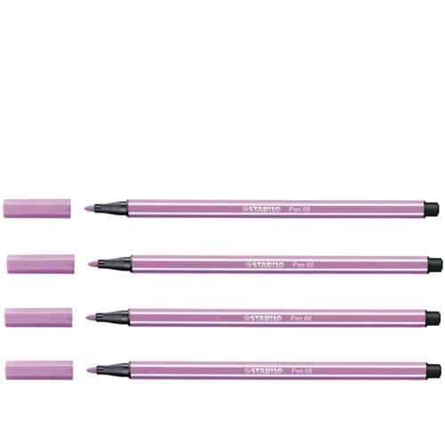 Stabilo Keçe Uçlu Boya Kalemi 1 mm Açık Lila 68/59 (1 Adet)