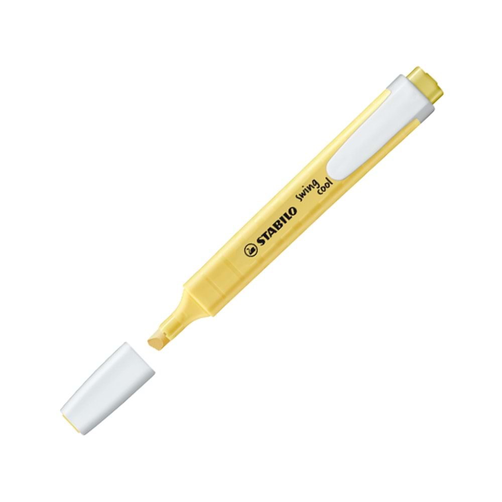 Stabilo Fosforlu Kalem Swing Cool Kalem Tipi Pastel Sarı 275/144-8 (1 Adet)