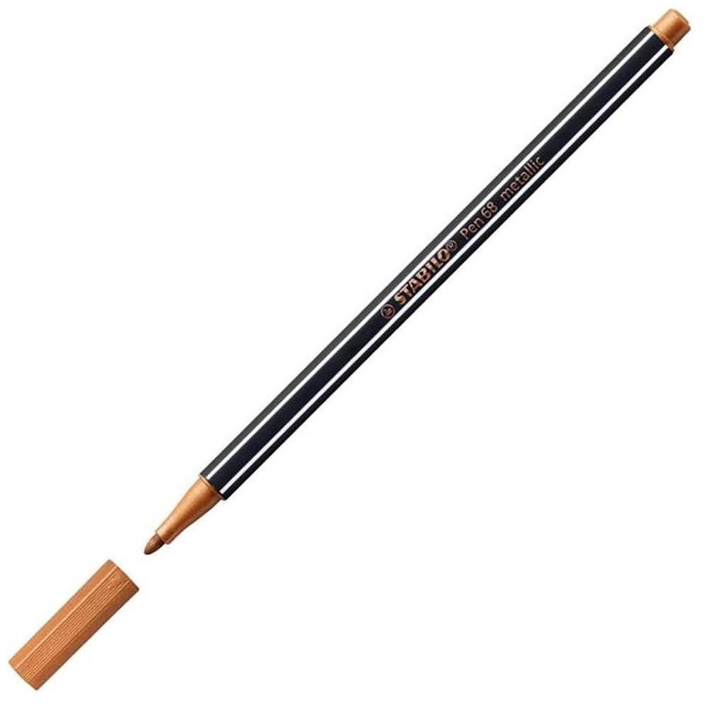 Stabilo Keçe Uçlu Boya Kalemi 1 MM Metalik Bakır 68/820 (1 Adet)