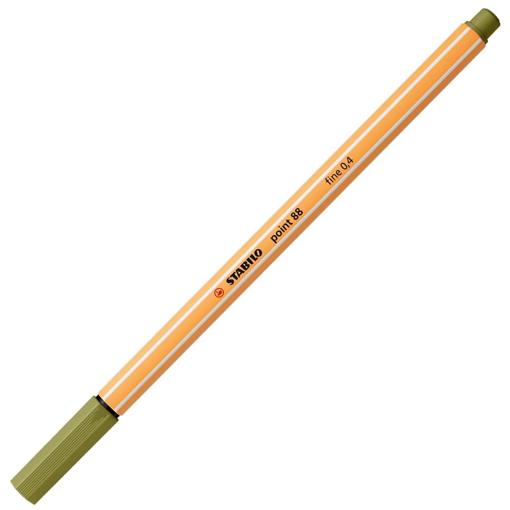Stabilo Keçe Uçlu İnce Kalem 88 Point 0.4 MM Yosun Yeşili 88/35 (1 Adet)