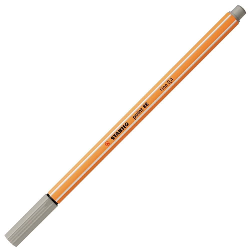 Stabilo Keçe Uçlu İnce Kalem 88 Point 0.4 MM Sıcak Gri 88/93 (1 Adet)