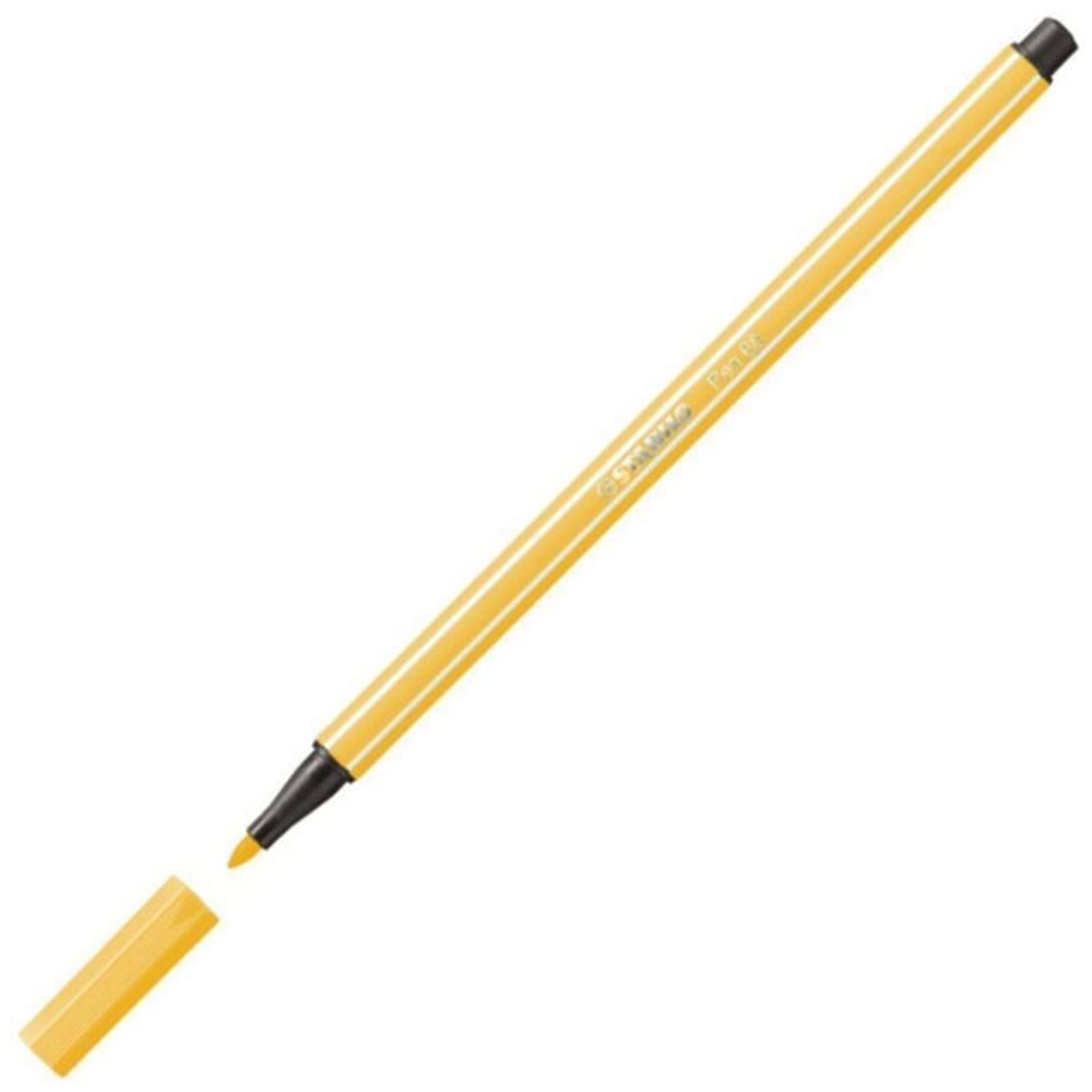 Stabilo Keçe Uçlu Boya Kalemi 1 MM Açık Sarı 68/23 (1 Adet)