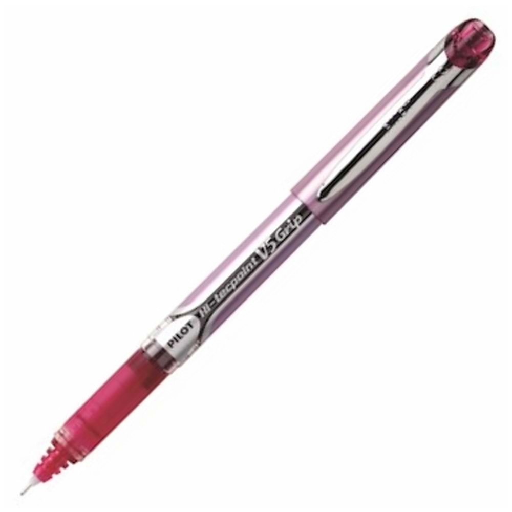 Pilot Roller Kalem V5 Grip Hi-Tecpoint İğne Uç 0.5 mm Pembe BxGPN-V5 (1 Adet)