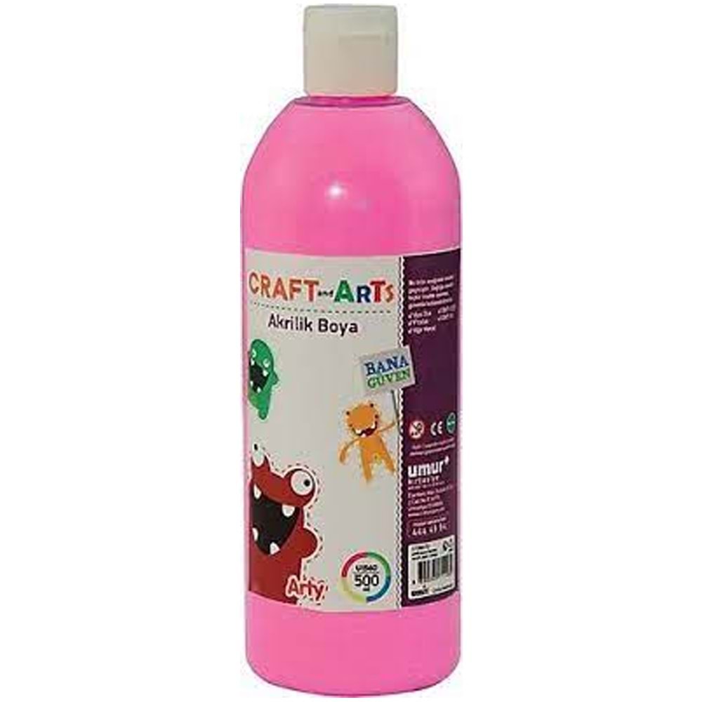 Craft And Arts Akrilik Boya 500 ML Pembe U1560-PE