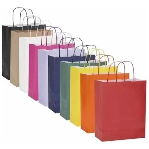 Umur Karton Çanta 10x32X40 A. Kırmızı 90 GR Kraft (1 Adet)