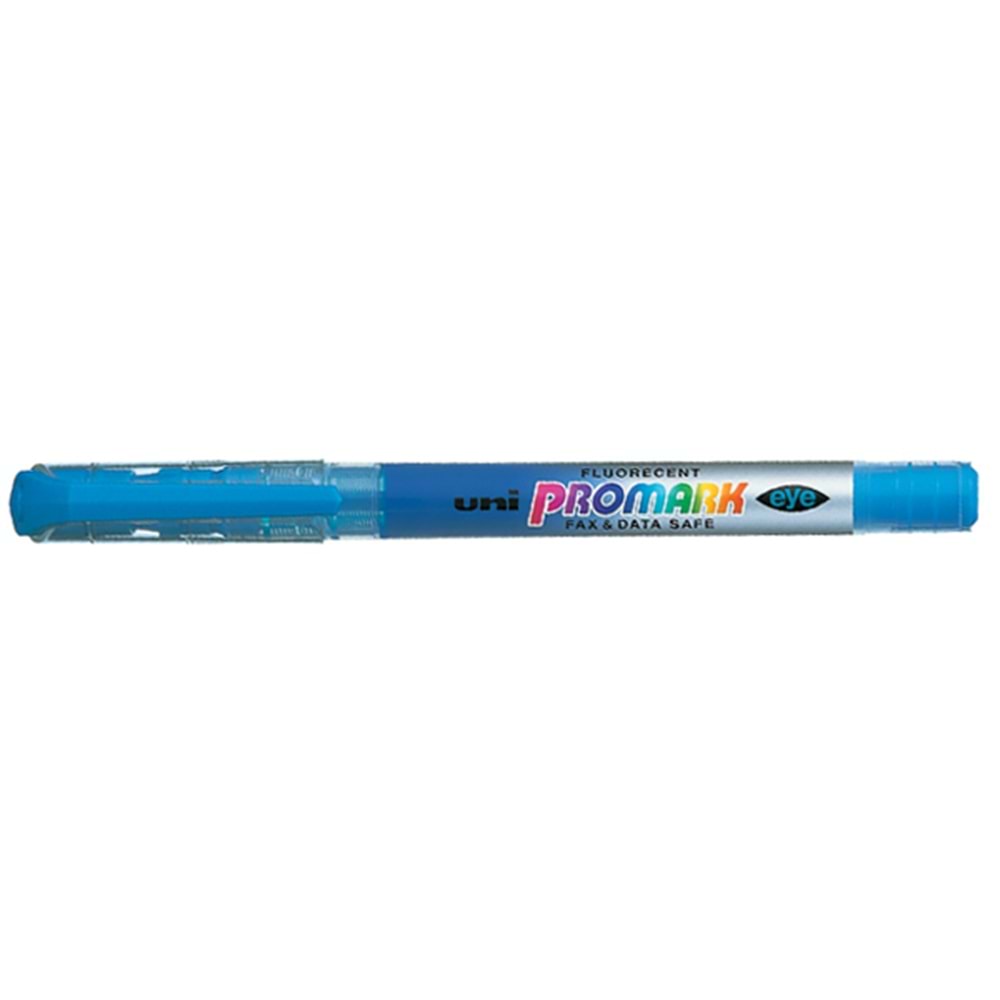 Uni-Ball Fosforlu Kalem Promark Eye Cep Tipi Açık Mavi USP-105 (1 Adet)