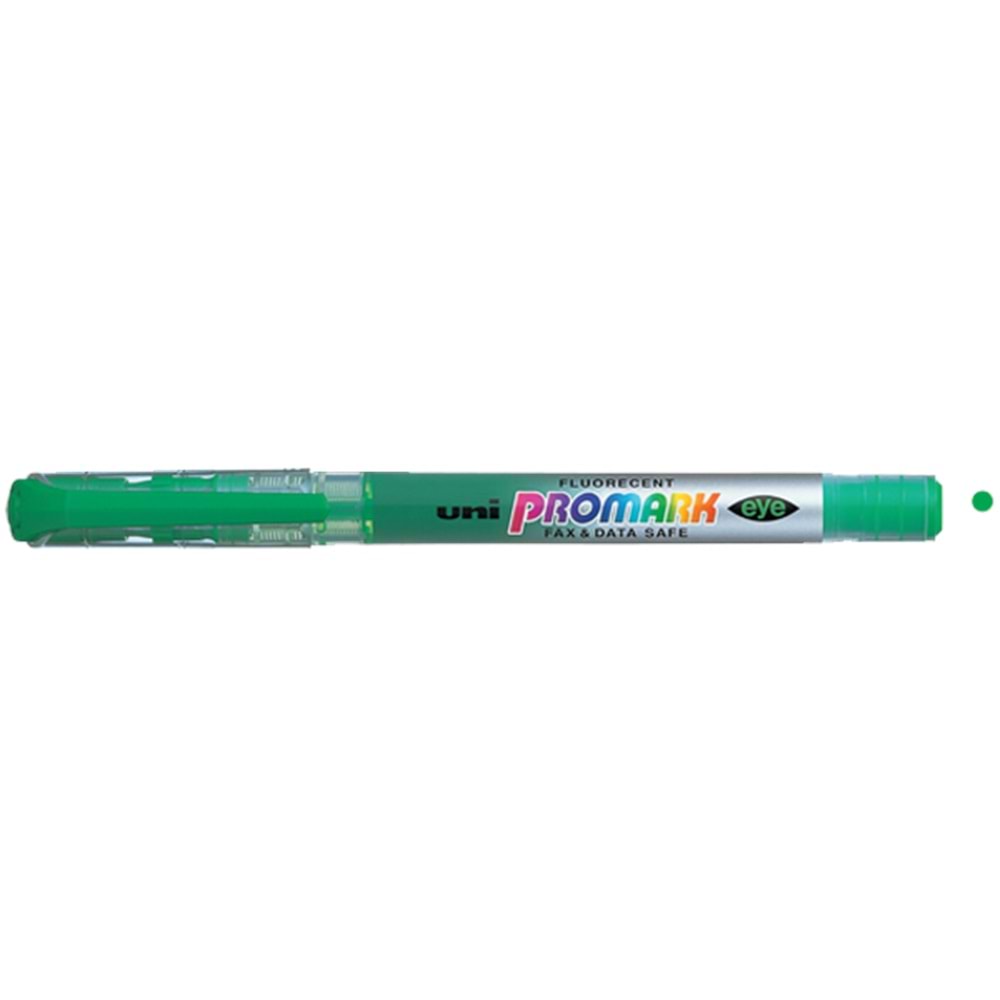 Uni-Ball Fosforlu Kalem Promark Eye Cep Tipi Yeşil USP-105 (1 Adet)