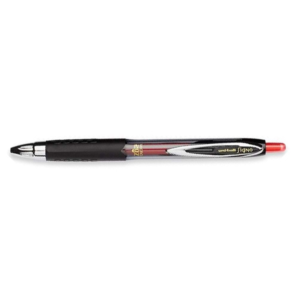 Uni-Ball Roller Kalem Signo 207 Micro Jel Mekanik 0.5 MM Kırmızı UMN-207 (1 Adet)