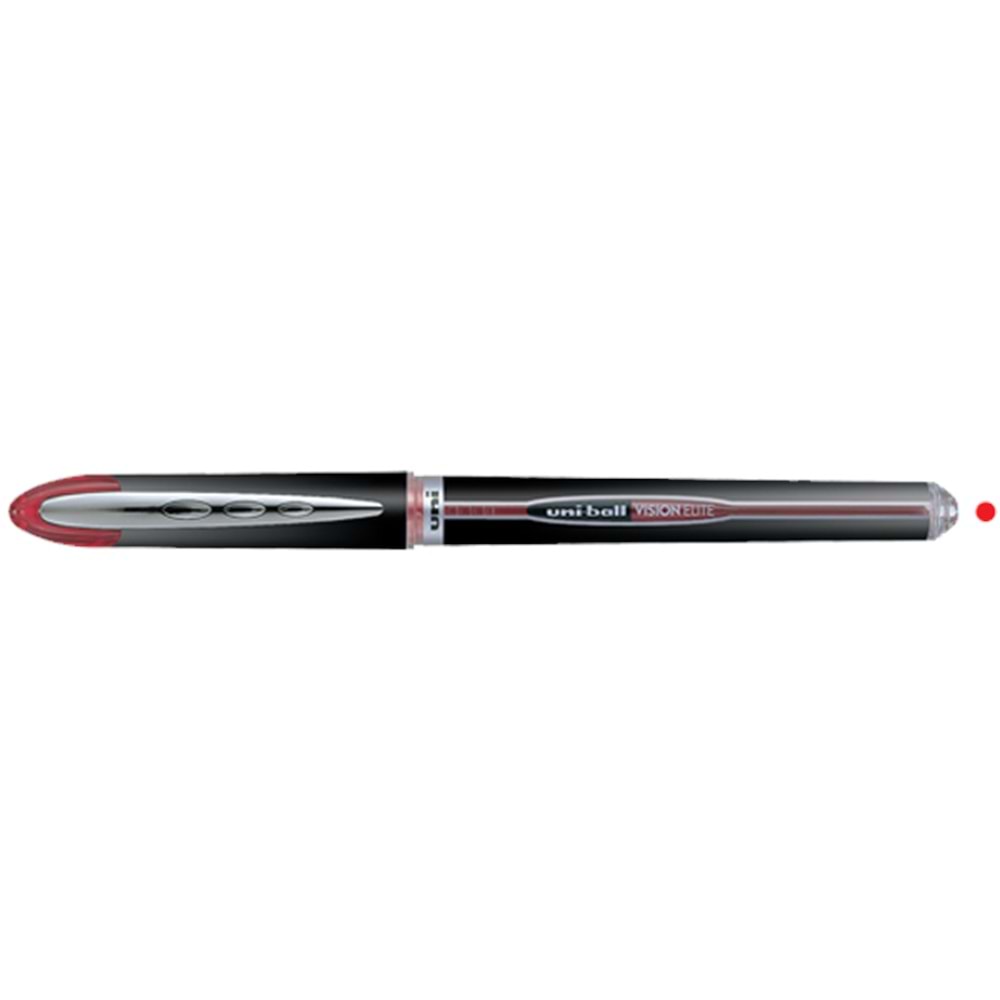 Uni-Ball Roller Kalem Vision Elite Bilye Uç 0.5 mm Kırmızı UB-205 (1 Adet)