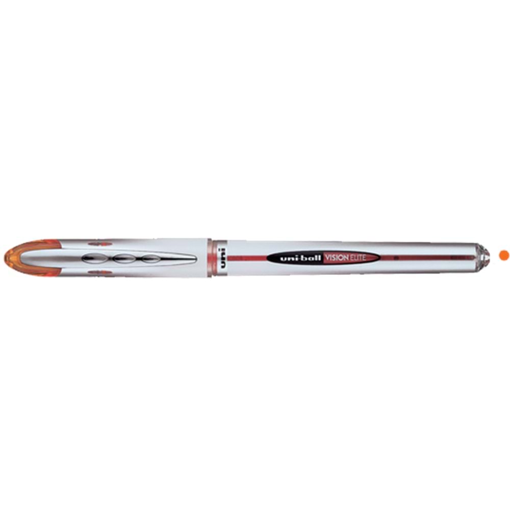 Uni-Ball Roller Kalem Vision Elite Bilye Uç 0.8 MM Turuncu UB-200 (1 Adet)