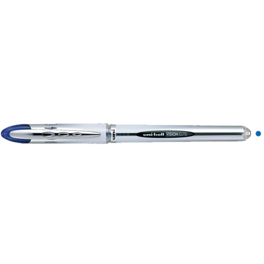 Uni-Ball Roller Kalem Vision Elite Bilye Uç 0.8 MM Mavi UB-200 (1 Adet)