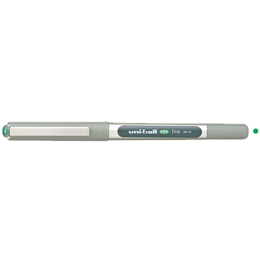 Uni-Ball Roller Kalem Eye Fine Bilye Uç 0.7 MM Yeşil UB-157 (1 Adet)