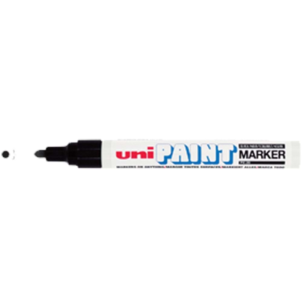 Uni-Ball Markör Boyama Paınt Marker 2.2-2.8 mm Siyah PX-20 (1 Adet)