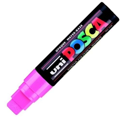 Uni-Ball Posca 15.0 Su Bazli Poster Markörü Pembe Pc-17K (1 Adet)