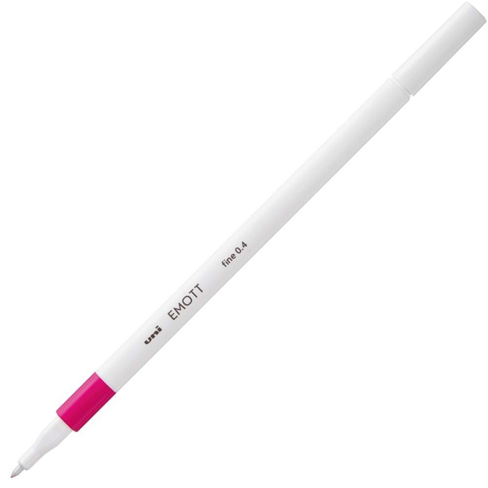 Uni-Ball Akrilik Uçlu Kalem Emott 0.4 MM Fine Pembe (1 Adet)