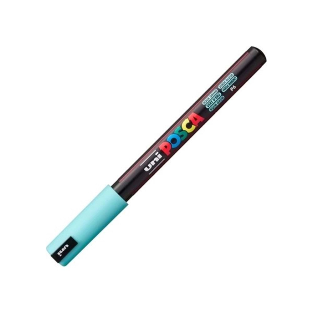 Uni-Ball Posca 0.7 Su Bazlı Boyama Markörü Su Yeşili N (1 Adet)