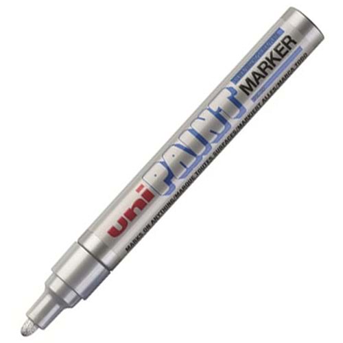 Uni-Ball Paint Marker 2.2-2.8 Boyama Markörü Gümüş (1 Adet)