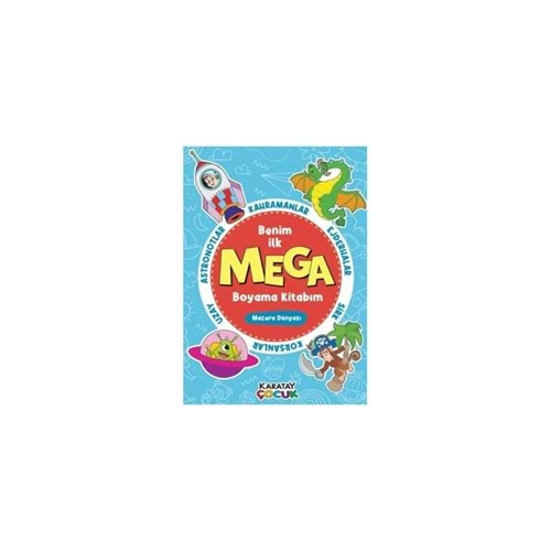4E Mega Boyama- Macera Dünyası-128 Syf.