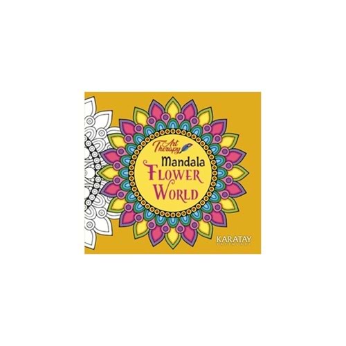 4E Mandala-art Therapy-flower World