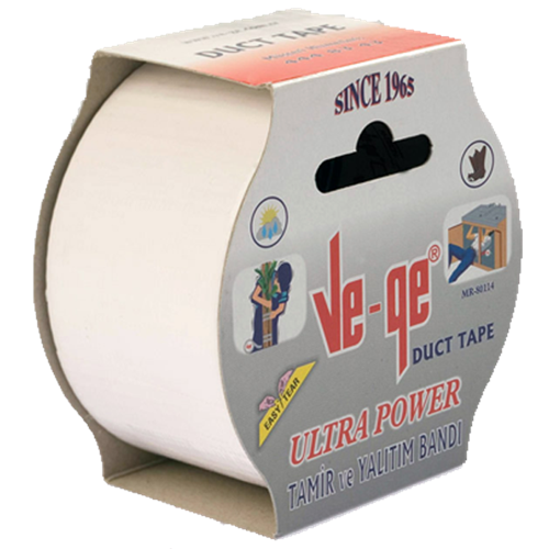 Vege Özel Amaçlı Bant Tamir ve Yalıtım Power Ducttape 50x10 Gri