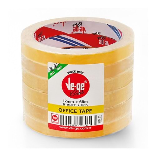 Vege Selefon Bant Offıce Tape 12x66 (1 Adet)